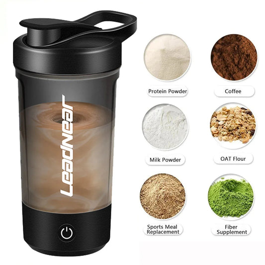New in Auto Mixing Cup 3 Speed Power Electric Shaker Bottle for Milkshake Coffee Protein Shakes Fitness Blender Kitchen Outdoor