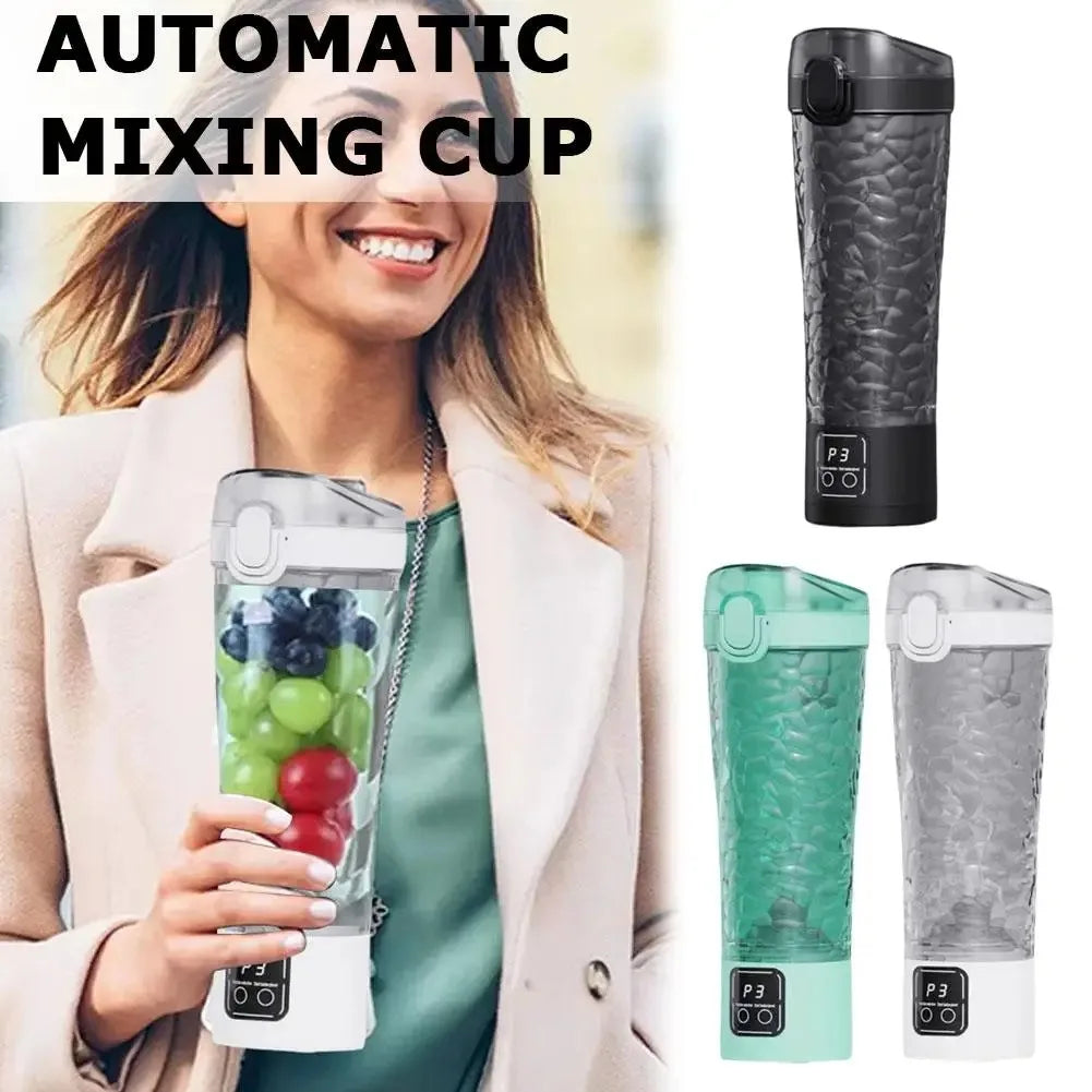 New in Auto Mixing Cup 3 Speed Power Electric Shaker Bottle for Milkshake Coffee Protein Shakes Fitness Blender Kitchen Outdoor